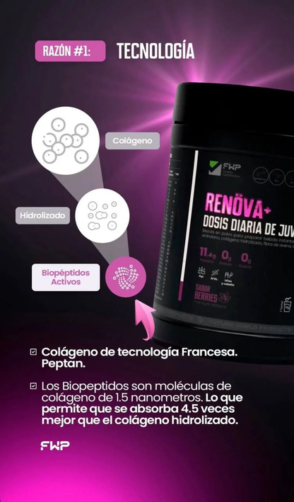 RENÖVA COLÁGENO HIDROLIZADO by FWP
